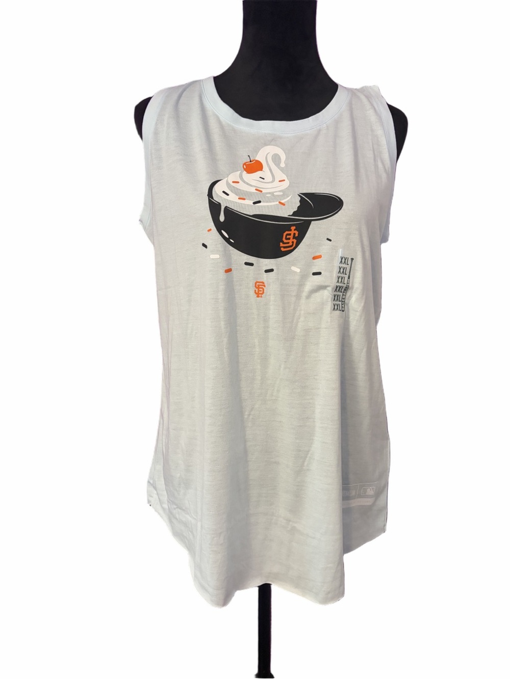 San Francisco Giants New Era Women’s XXL Cupcake Tank Top NWT MLB Baseball